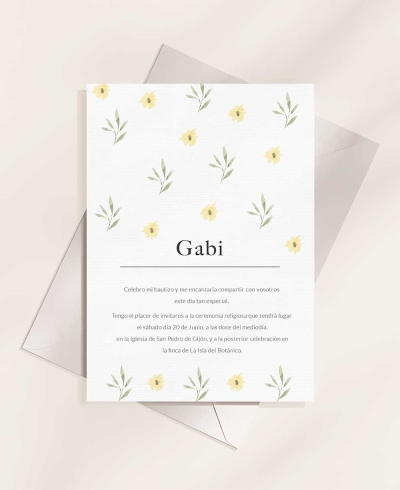 Back Baptism Invitations Forest Animals Back Baptism Invitations Forest Animals