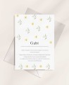 Back Baptism Invitations Forest Animals