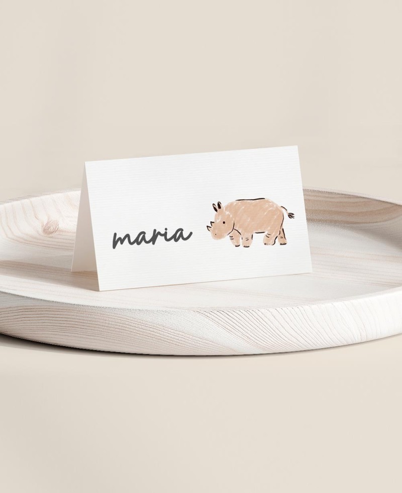 Station de table pliée pour les anniversaires d’animaux Station de table pliée pour les anniversaires d’animaux