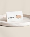 Estação de mesa dobrada para aniversários de animais