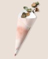Terrakotta Aquarell Hochzeit Konfetti Kegel