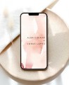 Digital invitation watercolor terracotta weddings