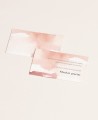 Terracotta wedding list card