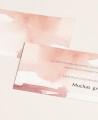 Zoom Hochzeitskarte Terrakotta Aquarell