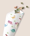 Dinosaur birthday jelly bean cones
