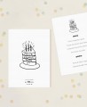 Menu per torta di compleanno
