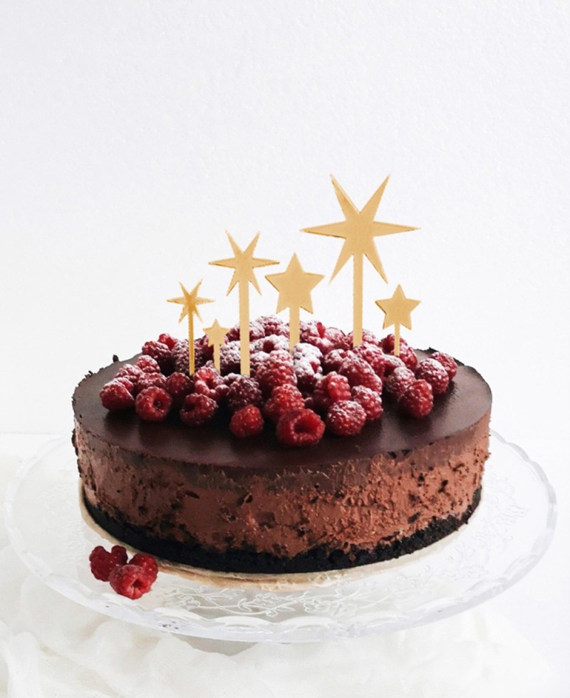 Vista general conjunto cake toppers estrellas Vista general conjunto cake toppers estrellas