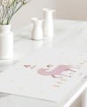Unicorn and fairy birthday table placemat
