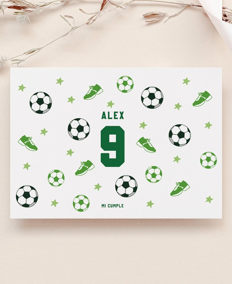 Toalha de mesa para colorir de futebol de aniversário