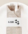 Sophisticated Birthday Napkin Holder