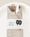 Napkin holder for birthday balloons party
