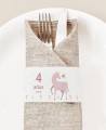 Rond de serviette pour les anniversaires de princesse