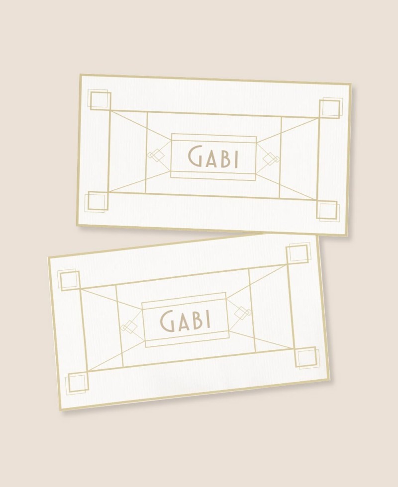 Pegatinas rectangulares para cumpleaños Gran Gatsby Pegatinas rectangulares para cumpleaños Gran Gatsby