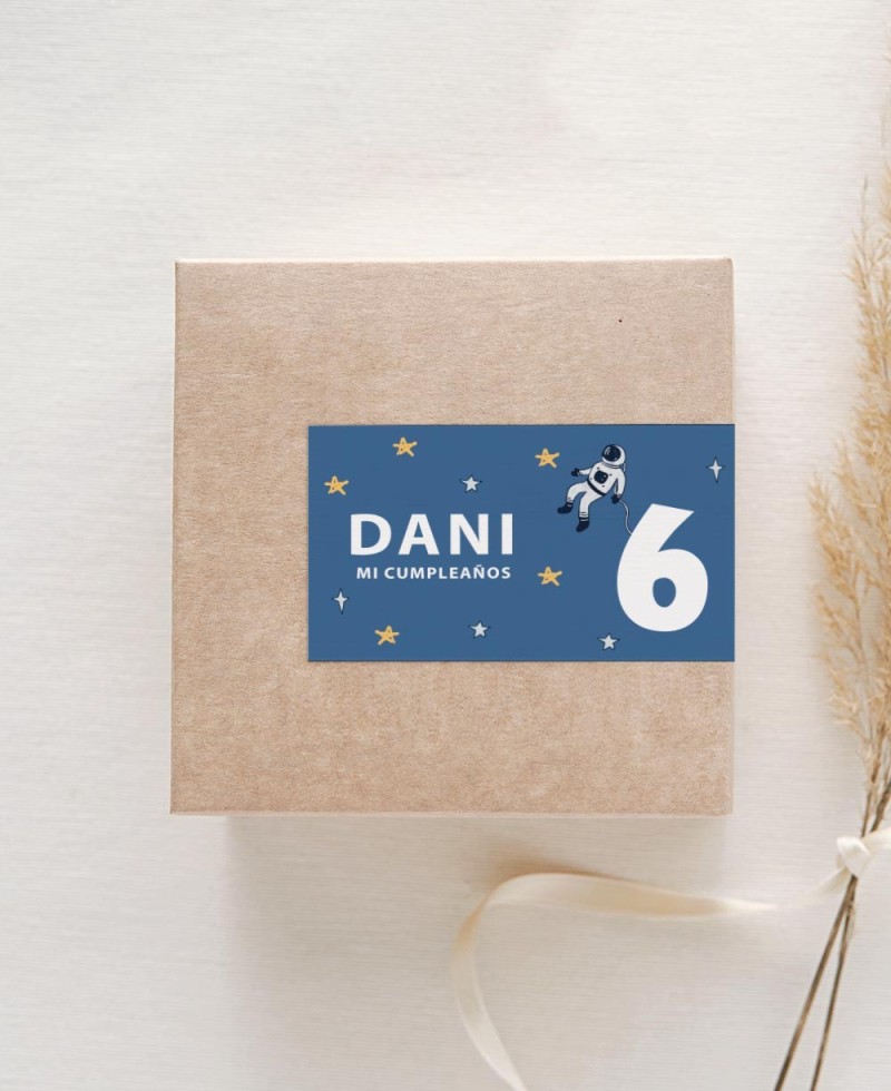 Horizontal rectangular stickers for birthday space Horizontal rectangular stickers for birthday space