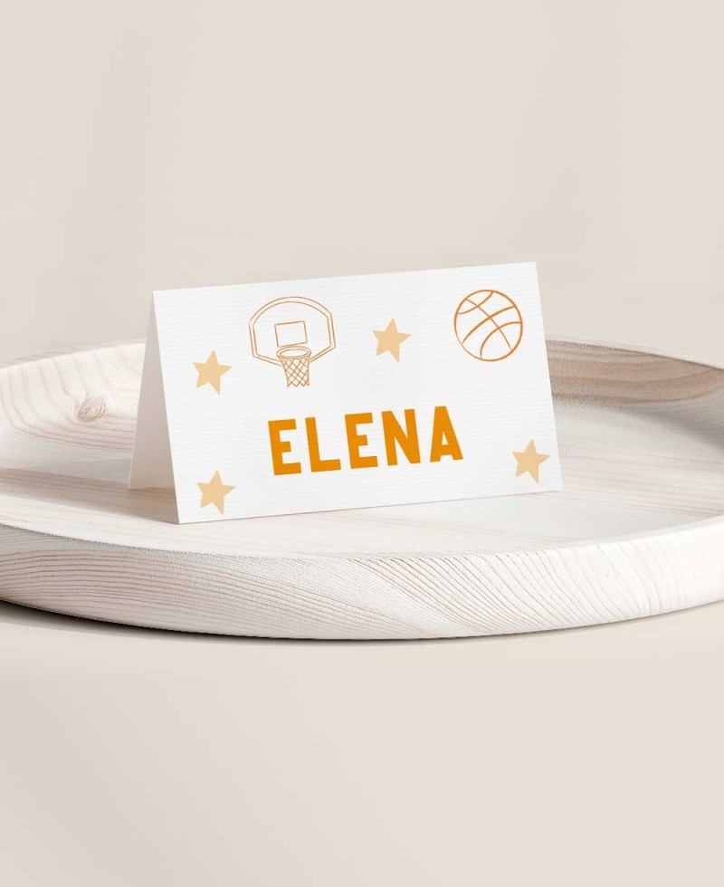 Puesto de Mesa Baloncesto | Marmarina Puesto de Mesa Baloncesto | Marmarina