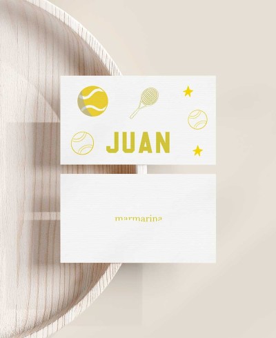 Bookmarks for birthdays, sports, tennis