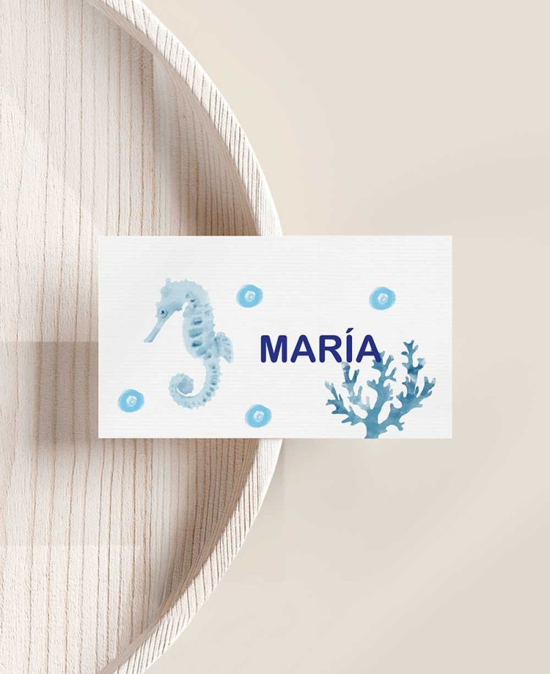 Marque-pages pour les anniversaires marins sous la mer Marque-pages pour les anniversaires marins sous la mer
