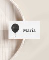 Segnaposto compleanno palloncino