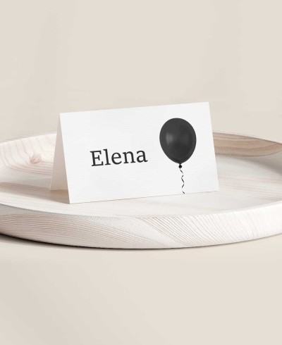 Suporte de mesa dobrado para balões de celebração de aniversários