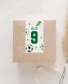 Stickers verticales para regalos cumpleaños deportes fútbol