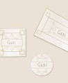 Formatiert Aufkleber für Great Gatsby Geburtstagsdetails