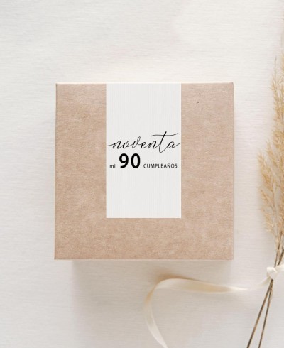 Autocollants verticaux pour les cadeaux d’anniversaire classiques