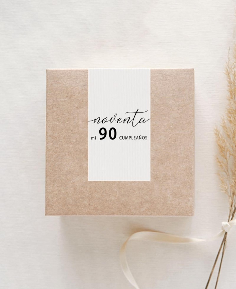 Autocollants verticaux pour les cadeaux d’anniversaire classiques Autocollants verticaux pour les cadeaux d’anniversaire classiques