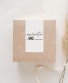 Autocollants verticaux pour les cadeaux d’anniversaire classiques
