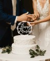 Top View Cake Topper für Hochzeiten
