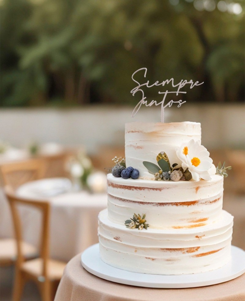 Overview cake topper phrase Always together Overview cake topper phrase Always together