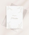 Invitations for baptisms classic collection watercolor olive tree botanical