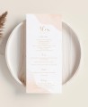 Classic watercolor baptism minutes
