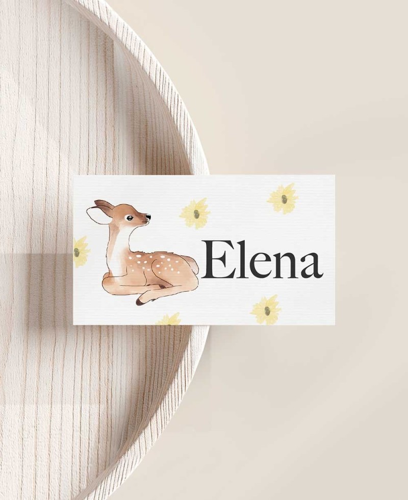 Bookmarks for baptisms animals forest Bookmarks for baptisms animals forest