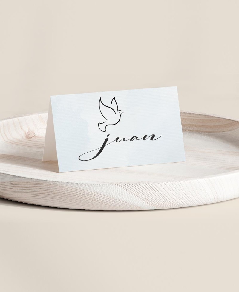 Folded table for baptisms watercolor collection children Folded table for baptisms watercolor collection children