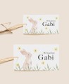 Tailles : étiquettes de baptême rectangulaires pour animaux