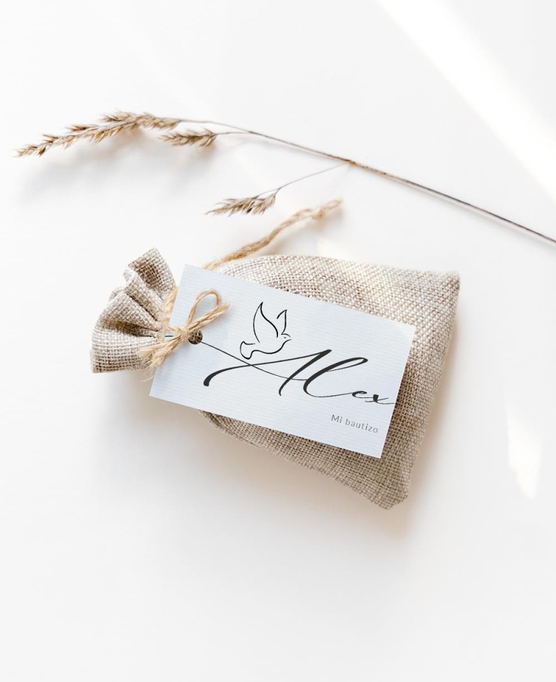 Rectangular label for baptisms blue watercolors Rectangular label for baptisms blue watercolors