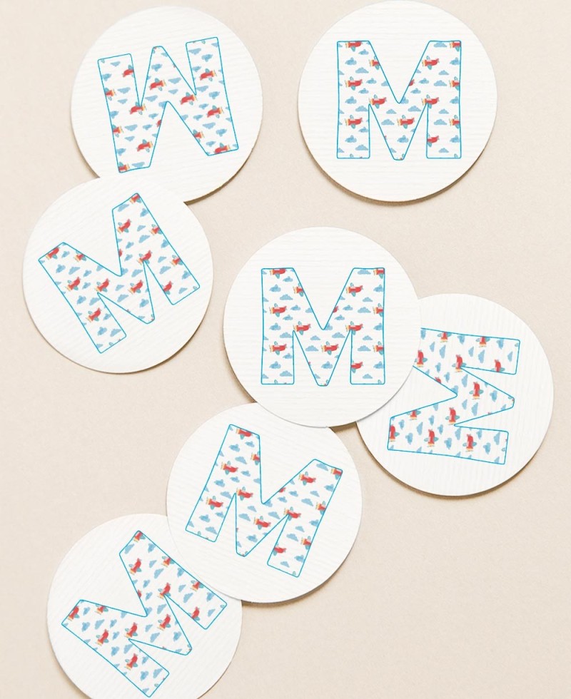 Circle labels for initial baptism gifts clouds Circle labels for initial baptism gifts clouds