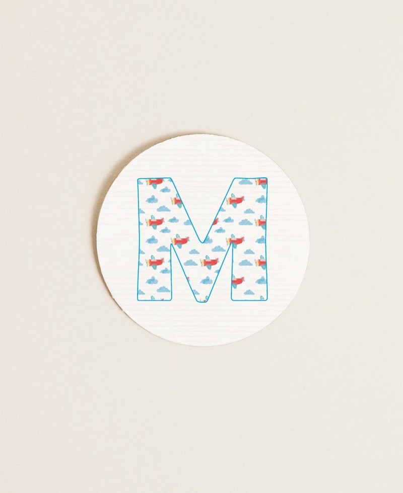 Round labels for initial baptism details sky Round labels for initial baptism details sky