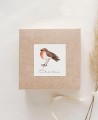 Autocollants pour cadeaux de baptême prairie de blé