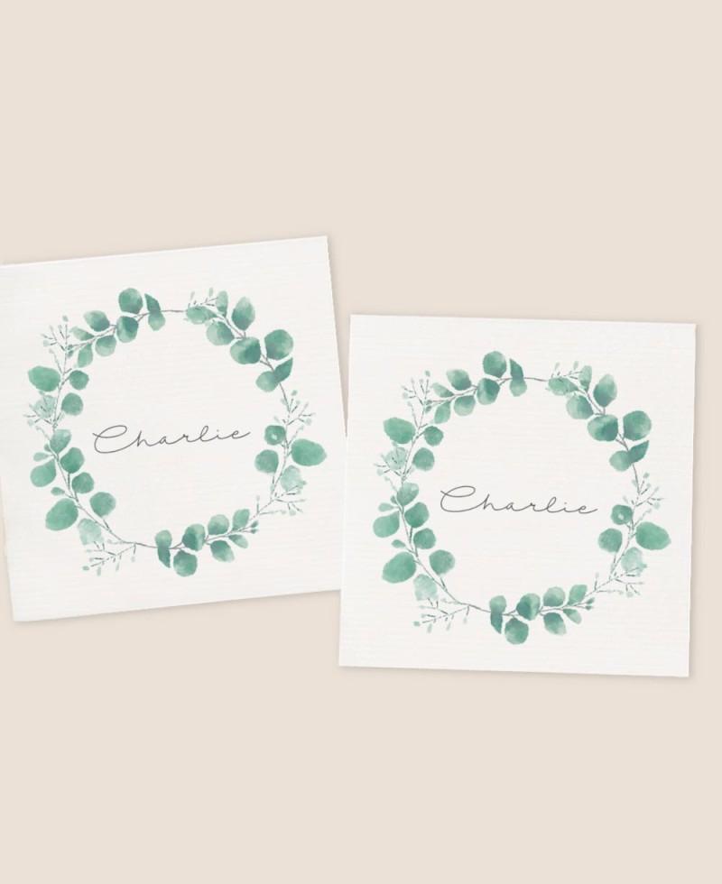 Square stickers for eucalyptus baptisms Square stickers for eucalyptus baptisms
