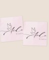 Square stickers for pigeon girl baptisms