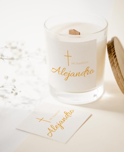 Stickers for christening details classic dove