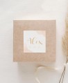 Adhesivos para regalos de bautizo clásica acuarela