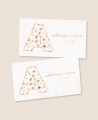 Adhesivos-rectangulares para regalos de bautizo inicial flores