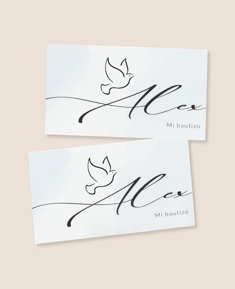Adesivos retangulares para presentes de batismo aquarela para crianças Adesivos retangulares para presentes de batismo aquarela para crianças