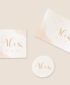 Formats stickers for baptism details nude watercolor