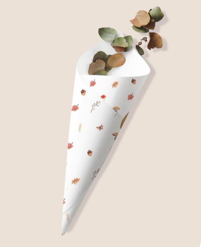 Cone de batismo de campo de trigo