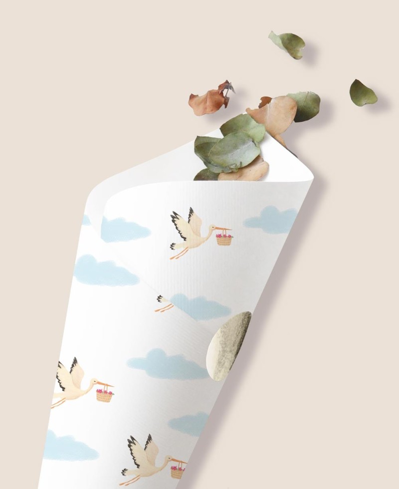 Jelly bean cones for stork baptism Jelly bean cones for stork baptism