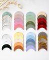 Glass table stall materials