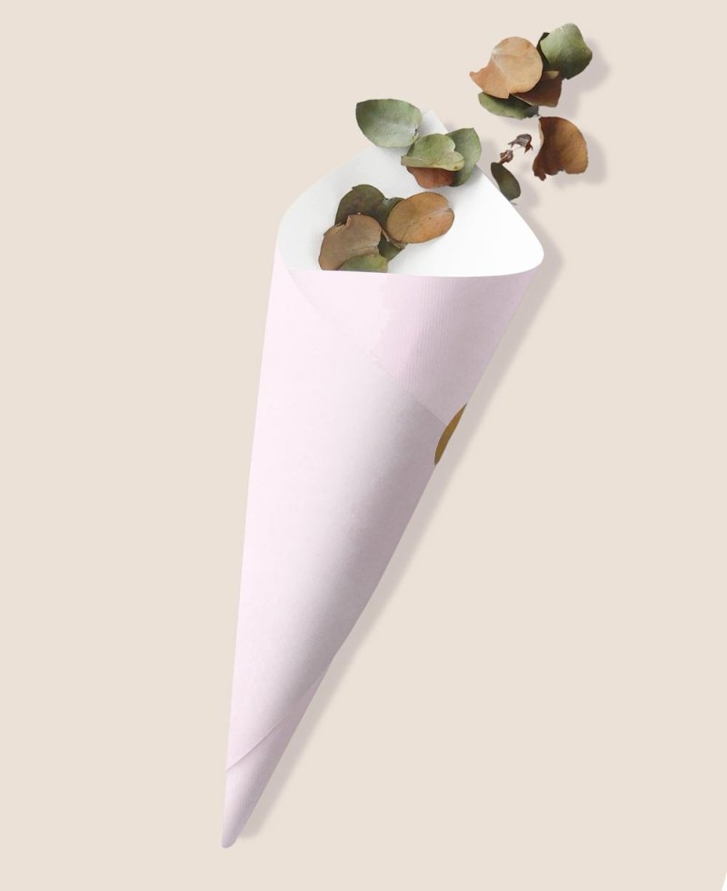 Cono chuches de bautizo acuarela niña Cono chuches de bautizo acuarela niña